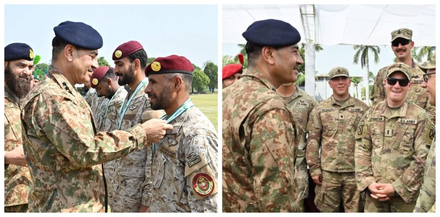 Coas Asim Munir Attends Closing Ceremony Of Pats Exercise 2025