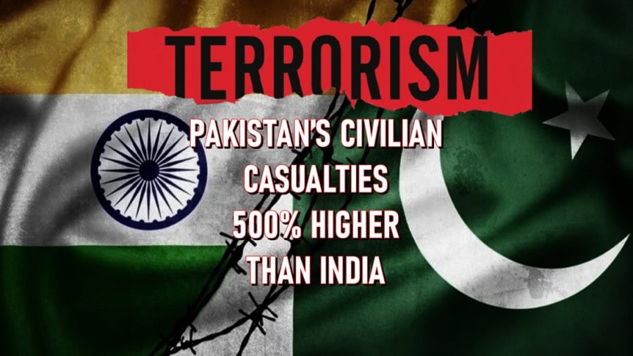Decade Of Suffering Pakistan Faces 500pc More Civilian Casualties Amid Indian Sponsored Terrorism