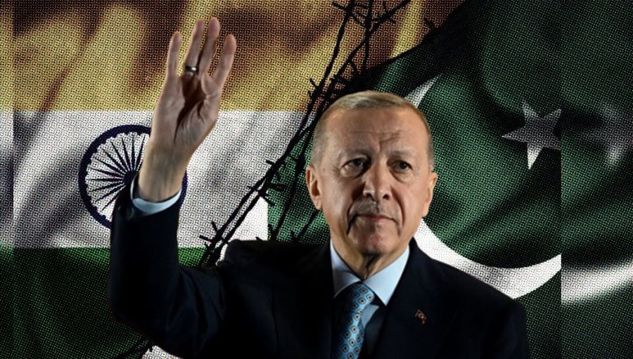 Erdogan Calls For Calm In Kashmir As Pakistan India Exchange Fire After Pahalgam Attack
