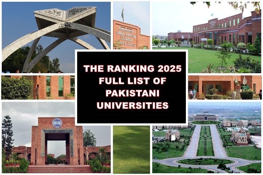 Full List Of Pakistani Universities In Times Higher Education Asia Rankings 2025