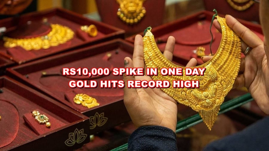 Gold Jumps Rs10000 In A Day In Pakistan To Hit All Time High Of Rs338800