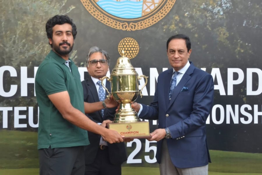 Hussain Hamid Wins Chairman Wapda Amateur Golf Tournament