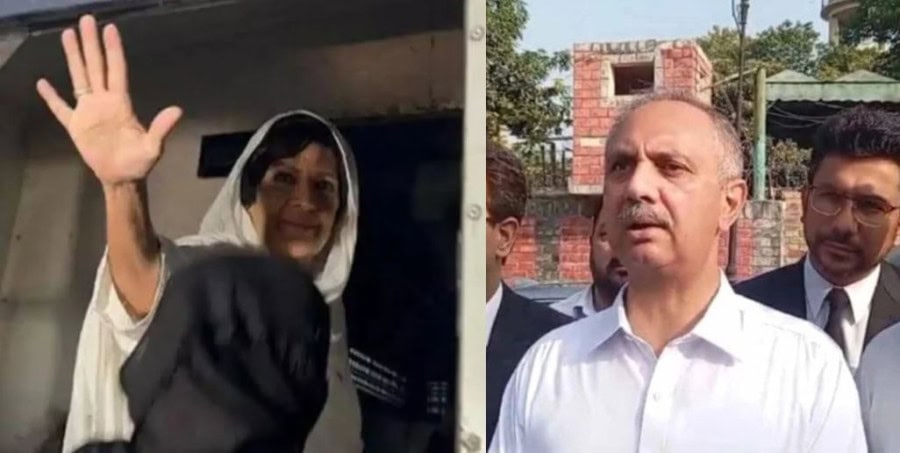 Imran Khans Sisters Omar Ayub Among Pti Leaders Arrested Outside Adiala Jail