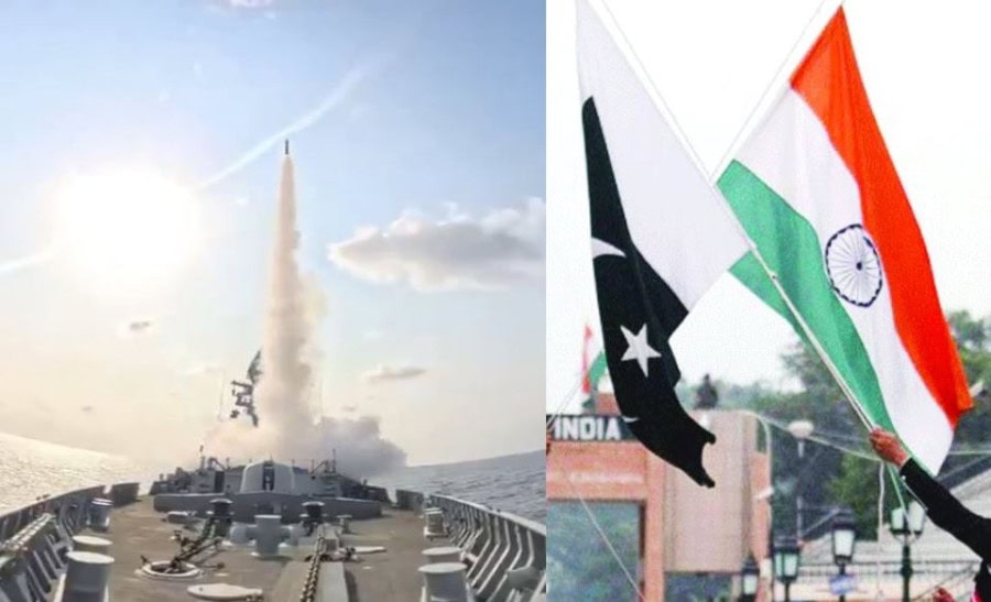 Indian Navy Signals Aggression With Missile Strike Amid Tensions With Pakistan
