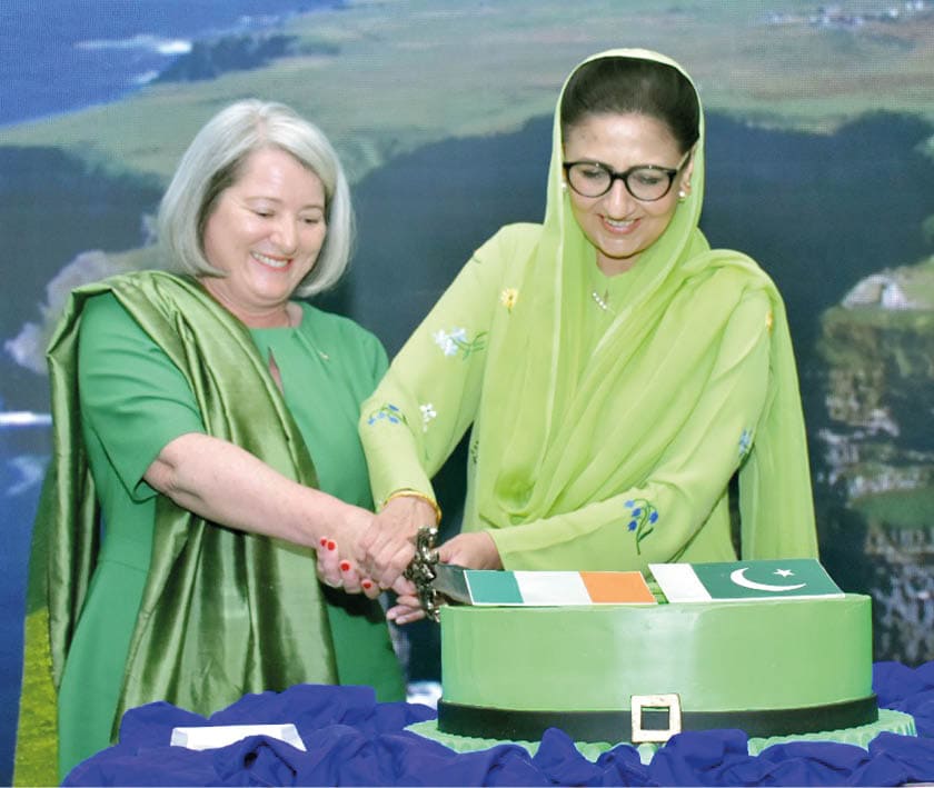 Irish Envoy Hosts Reception To Mark First Ever St Patricks Day In Pakistan