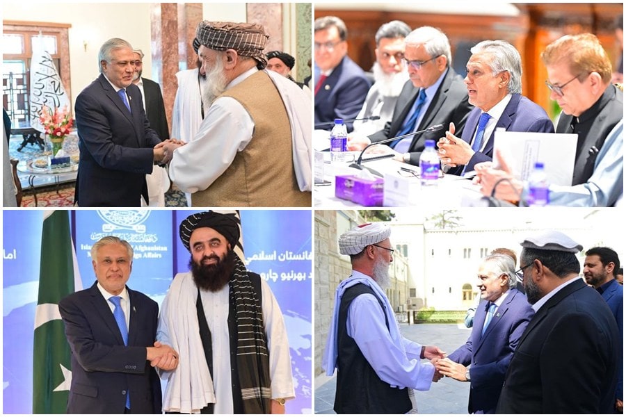 Ishaq Dar Engages Top Afghan Officials To Tackle Security Explore Trade Avenues