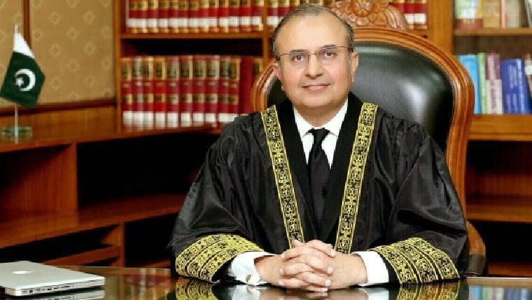 Justice Mansoor Ali Shah Takes Oath As Acting Chief Justice Of Pakistan
