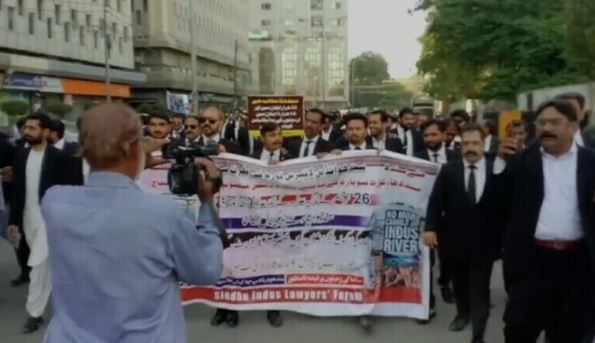 Lawyers Strike Under Sindh Bar Council Against Six Canals Project Enters Seventh Day