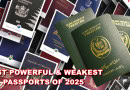 List Of Most Powerful Weakest Passports Of 2025 Revealed Where Does Pakistan Stand