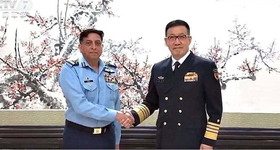 Paf Chief Chinese Minister Vow Bolstering Sino Pak Strategic Cooperation