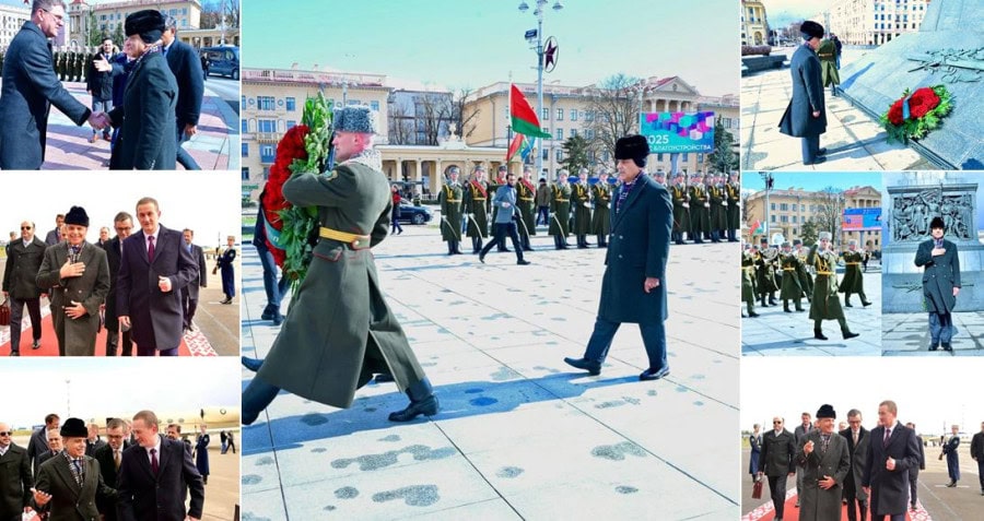 Pak Pm Shehbaz Sharif Welcomed With Full Honors In Belarus Guard Of Honor Accorded