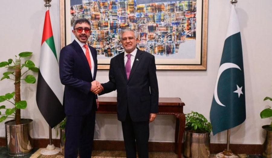 Pakistan Uae Reaffirm Commitment To Strengthen Ties In Diverse Sectors