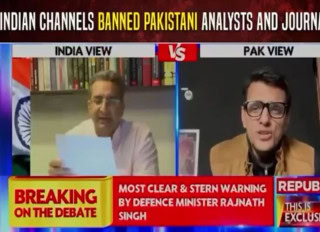 Pakistani Analysts Journalists Banned On Indian Tv Channels