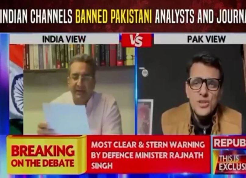 Pakistani Analysts Journalists Banned On Indian Tv Channels