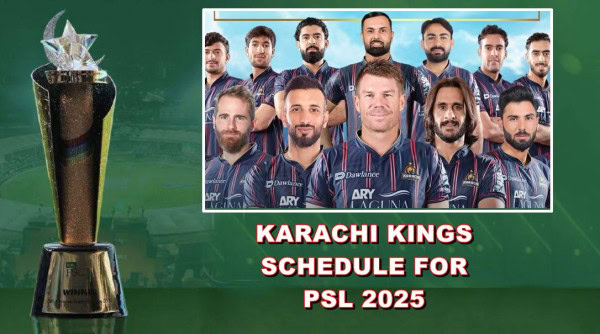Psl 2025 Karachi Kings Full Schedule For This Season