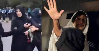 Pti Leaders Imran Khans Sisters Arrested Outside Adiyala Jail