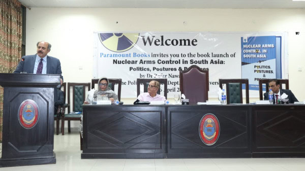 Pu Vc Stresses Professors Role Beyond Classrooms At Launch Of Book On Nuclear Arms Control