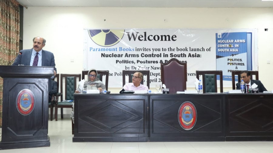 Pu Vc Stresses Professors Role Beyond Classrooms At Launch Of Book On Nuclear Arms Control