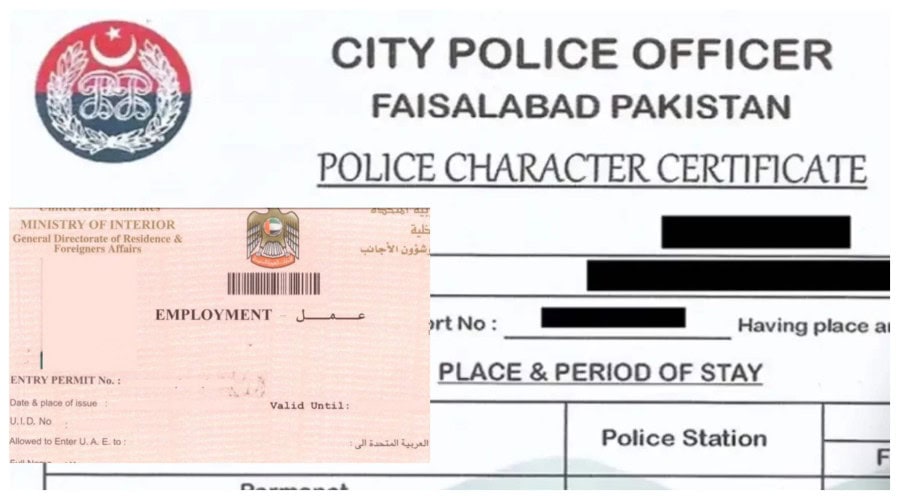 Punjab Police Character Certificate Fee For Uae Visa April 2025 Update