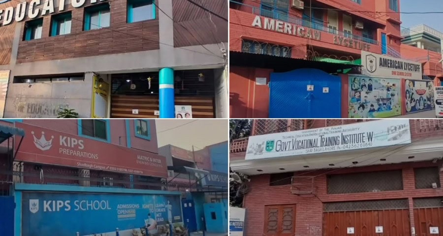 The Educators American Lycetuff Kips School Among 62 Sealed In Lahore