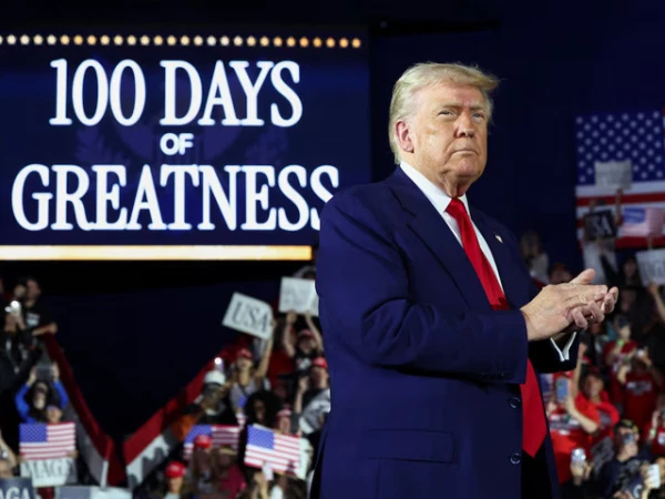 Trump Terms First 100 Days Of Second Term Plan Historic
