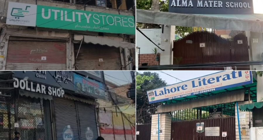 Utility Stores Dollar Shop Among 173 Sealed In Lahore