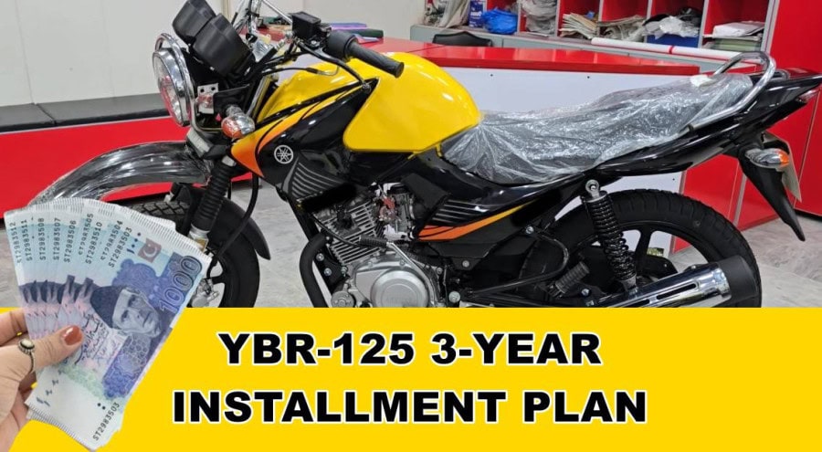 Yamaha Ybr 125 3 Years Installment Plans In Pakistan April 2025