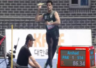 Arshad Nadeem Cruises To Asian Athletics Championship Final With 86 34m Throw