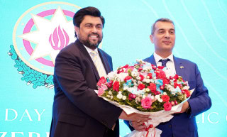 Governor Sindh Attends Azerbaijan National Day Ceremony