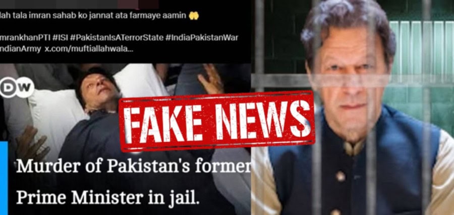Imran Khan Is Safe And Sound Indian Trolls Push Pti Chiefs Death In Jail Amid Escalation