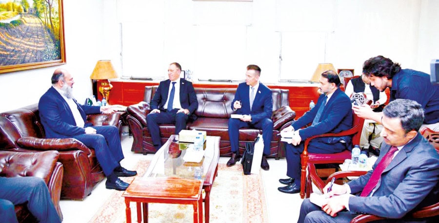 Jam Reaffirms Pakistans Commitment To Expanding Bilateral Trade Industrial Coop With Belarus