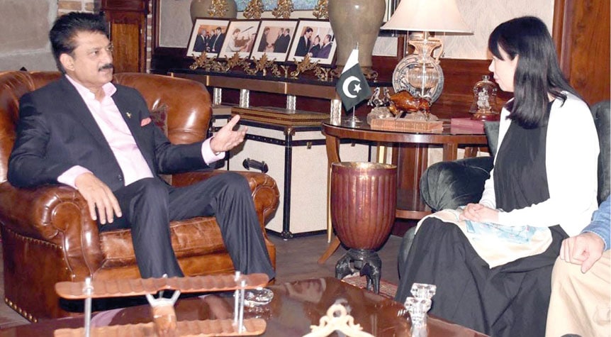 Japanese Delegation Calls On Ptis Dr Shahzad Waseem