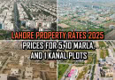 Lahore Property Rates 2025 Prices For 5 10 Marla Plots In Dha Bahria And Johar Town