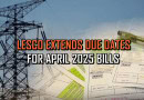 Lesco Extends Due Dates Of April Electricity Bills In Relief For Consumers