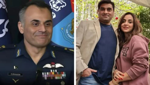 Nadia Khan Reveals Close Family Bond With Air Vice Marshal Aurangzeb