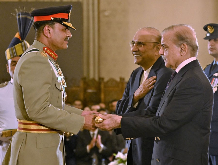 Pak Army Chief General Asim Munir Awarded Field Marshals Baton In Historic Ceremony