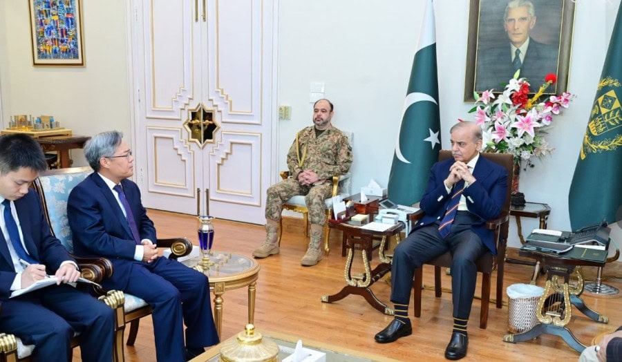 Pm Shehbaz Lauds Beijings Support In Meeting With Ambassador Amid Pak India Tensions