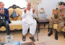 President Pm And Coas Visit Squadron Leader Usman Yousaf Shaheed Residence For Condolence