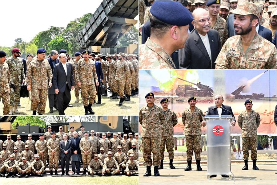 President Zardari Lauds Pak Armed Forces For Crushing Enemy Aggression With Resolve Ispr