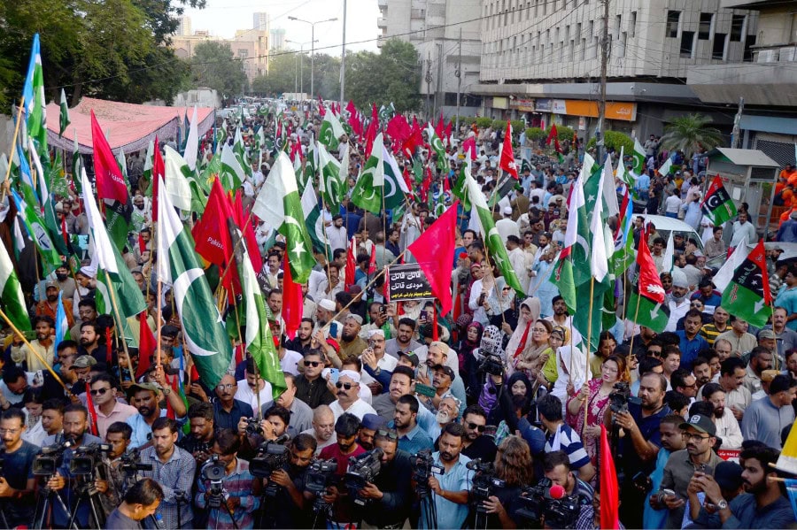 Rallies Condemn Indian Aggression Voice Strong Support For Pakistan Army