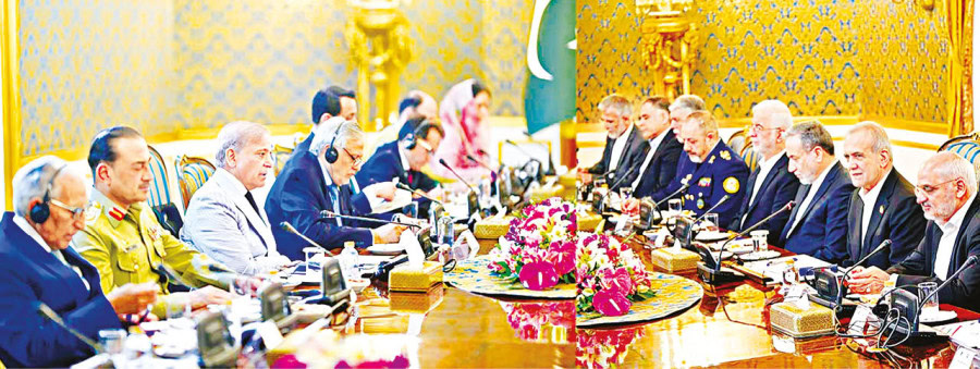 Shehbaz Reiterates Pak Support To Irans Peaceful Nuclear Plan