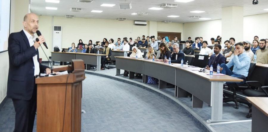 Swiss Envoy Shares Some Key Life Lessons Commends Numl Students French Proficiency