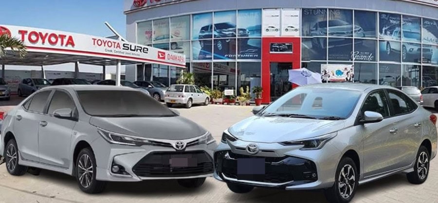 Toyota Yaris Corolla Latest Taxes For Filers And Non Filers In Pakistan 2025