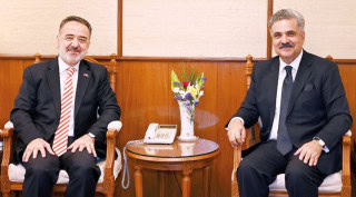 Turkish Envoy Calls On Cjp Discusses Strengthening Of Bilateral Judicial Ties