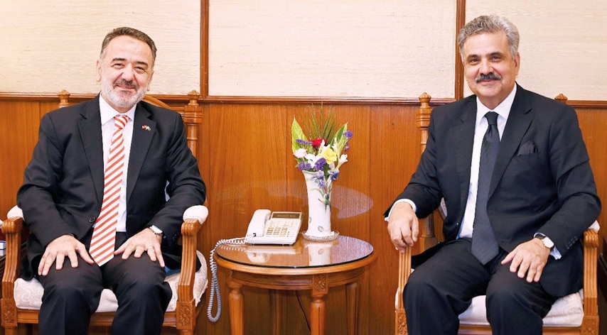 Turkish Envoy Calls On Cjp Discusses Strengthening Of Bilateral Judicial Ties