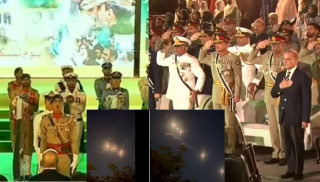 Watch Youm I Tashakkur Ceremony Underway With Spectacular Fighter Jet Roar Over Islamabad