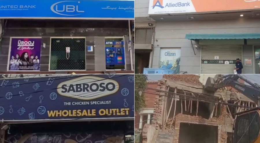 Allied Bank United Bank Limited Sabroso Among 146 Sealed In Lahore