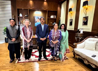 Austrian Envoy Meets Acting Governor To Discuss Cooperation Cultural Exchange