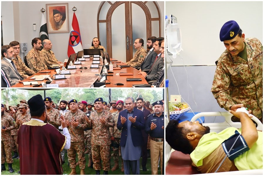 Field Marshal Vows To Crush Terror Networks Their Facilitators During Peshawar Corps Visit