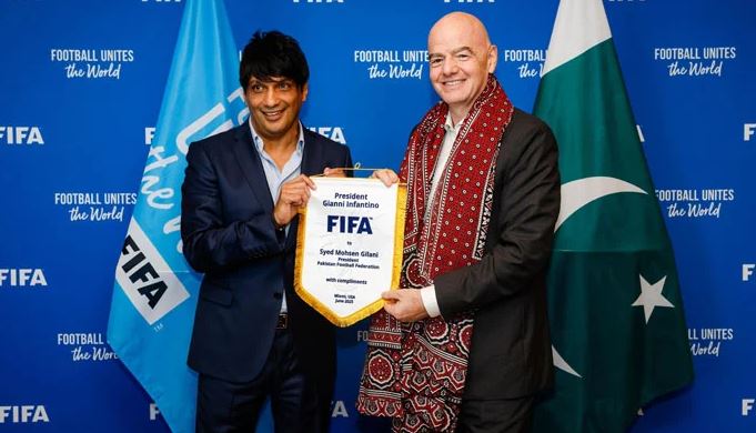 Fifa President Gianni Infantino Vows Support For Football Development In Pakistan